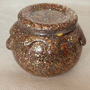 Glittering Multicolor Decorative Jar